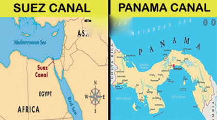 Suez y Panamá